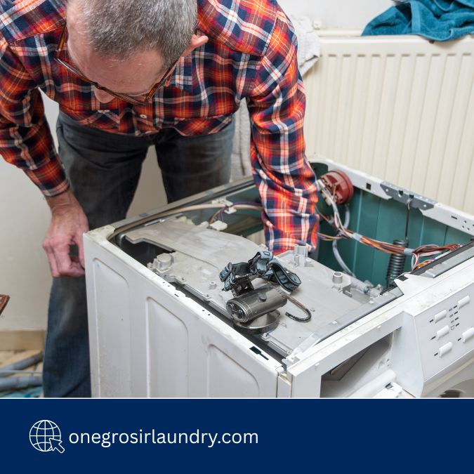 mesin laundry rusak
